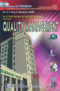 Sistem Bantu Keputusan Untuk Quality Management