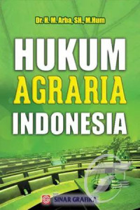 Hukum Agraria Indonesia