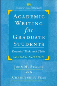 Academic Writing For Graduste Students