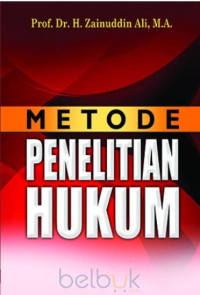 Metode penelitian hukum