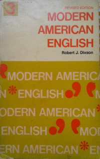 Modern American English  Book Three