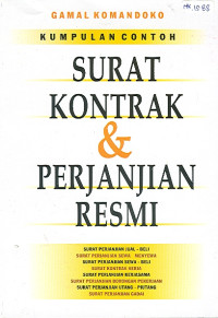 Surat Kontak & Perjanjian Resmi