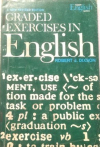 Graded excercises in english a new revised edition