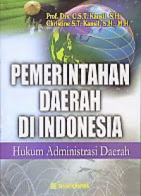 Pemerintahan daerah di indonesia: Hukum administrasi daerah