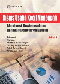 Bisnis Usaha Kecil Menengah; Akuntansi, Kewirausahaan dan Manajemen Pemasaran Edisi 2