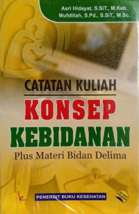 Catatan kuliah konsep kebidanan plus materi bidan delima