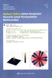 Image of Aplikasi python dalam komputasi numerik untuk permasalahan multivariabel