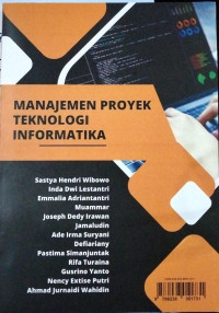 MANAJEMEN PROYEK TEKNOLOGI INFORMATIKA