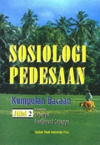 Sosiologi pedesaan: Kumpulan jilid 2