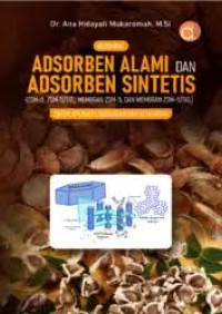 Image of Monograf: Adsorben Alami dan Adsorben Sintetis (ZSM-5, ZSM-5/TiO2, Membran ZSM-5, dan Membran ZSM-5/TiO2) Untuk Aplikasi Lingkungan dan Kesehatan