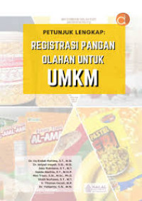 Image of Registrasi pangan olahan untuk UMKM : petunjuk lengkap
