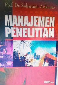 Manajemen penelitian