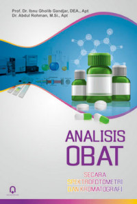 Analisis obat : secara spektrofotometri dan kromatografi