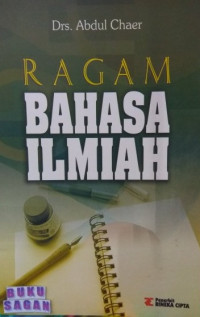 Ragam bahasa ilmiah