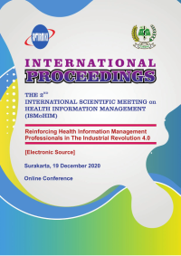 International procedings: the 2nd international scientific meeting on health information management (ISMoHIM)