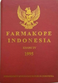 Farmakope Indonesia edisi IV