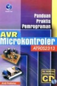 Image of Panduan praktis pemrograman AVR mikrokontroler AT 90S2313