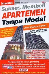 Image of Sukses membeli apartemen tanpa modal