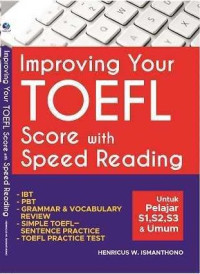 Image of Improving Your Toefl Score With Speed Reading