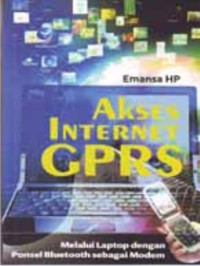 Image of Akses internet GPRS melalui laptop dengan ponsel bloetooth sebagai modem