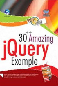 Image of Panduan Aplikatif Dan Solusi: 30++ Amazing jQuery Example