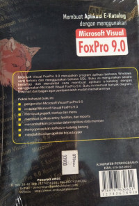 Image of Membuat aplikasi e-katalog dengan menggunakan microsoft visual Fox Pro 9.0