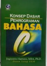 Image of Konsep dasar pemrograman bahasa c