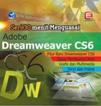 Image of Seri 30 Menit Mengusai Adobe Dreamweaver CS6