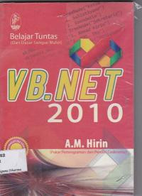 Image of Belajar tuntas VB. NET 2010: (Dari dasar sampai mahir) di lengkapi source code pendukung