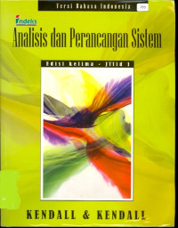 Image of Analisis dan perancangan sistem Edisi 5 Jilid 1