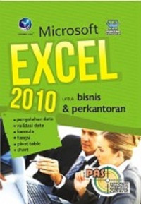 Image of PAS: Microsoft excel 2010 untuk bisnis dan perkantoran