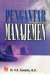 Image of Pengantar manajemen
