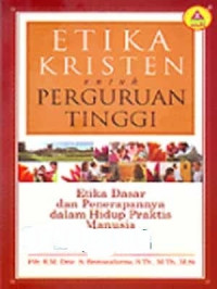 Image of Etika kristen untuk perguruan tinggi