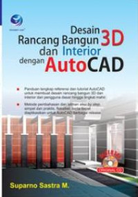 Image of Desain rancang bangun 3D dan interior dengan autocad