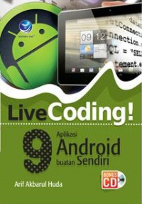 Image of LiveCoding! 9 Aplikasi Android Buatan Sendiri+cd
