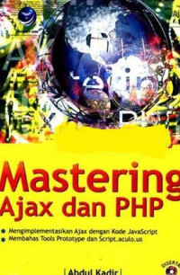 Image of Mastering ajax dan PHP