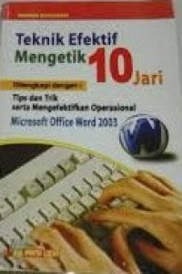 Image of Teknik mengetik 10 jari