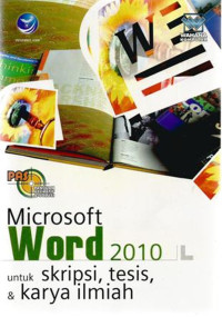 Image of PAS microsoft word 2010 untuk skripsi, thesis dan karya ilmiah
