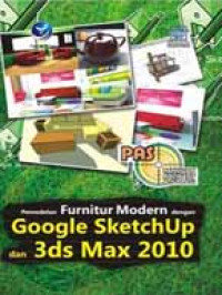 Image of PAS pemodelan furnitur modern dengan google sketrhup dan 3ds max 2010
