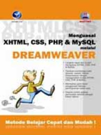 Image of Menguasai XHTML, CSS, PHP, dan MySQL nelalui dreamweaver
