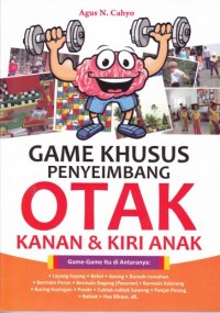 Game khusus penyeimbang otak kanan & kiri anak