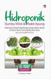 Hidroponik Sumbu Wick dan Rakit Apung