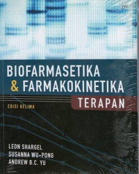 Biofarmasetika & farmakokinetika terapan