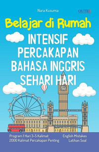 Belajar di rumah intensif percakapan bahasa inggris sehari hari