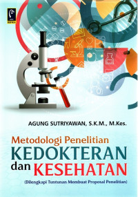 Metodologi penelitian kedokteran dan kesehatan