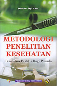 Metodologi Penelitian Kesehatan