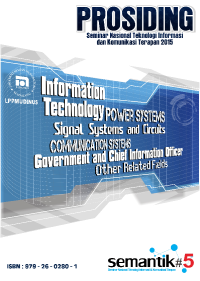Prosiding Seminar Nasional Teknologi Informasi dan Komunikasi Terapan (SEMANTIK 2015)