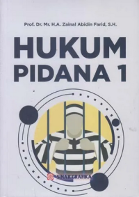 Hukum pidana 1