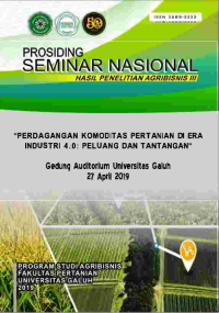 Prosiding seminar nasional: hasil penelitian agribisnis III