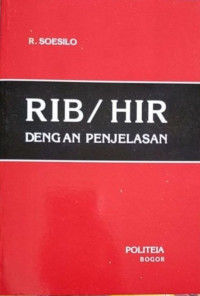 RIB/HIR dengan Penjelasan